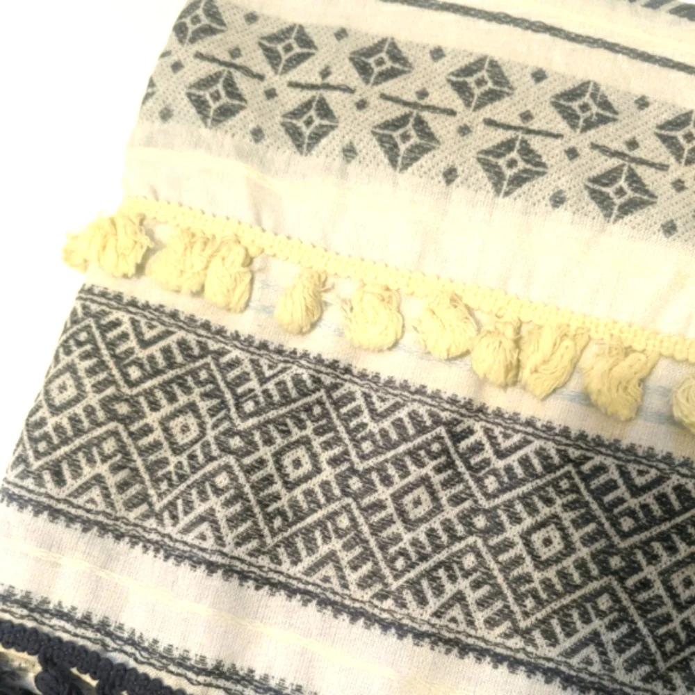 🍁 3/$15 Pom Pom Blanket Scarf